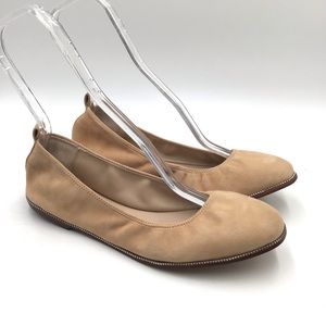 Botkier Mason tan suede ballet flats size 9.5 New